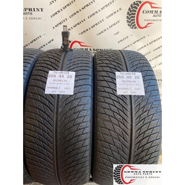 4 PNEUMATICI 255/45 R20 MICHELIN INVERNALI - immagine 5