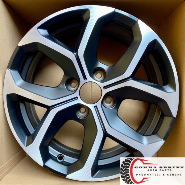 4 CERCHI IN LEGA ORIGINALI RAGGIO 16 CITROEN C3 C3 AIRCROSS C3 BERLINGO - immagine 5