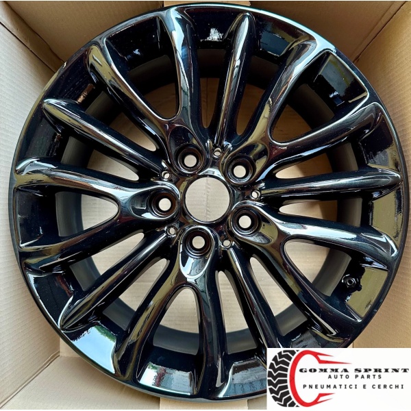 4 CERCHI IN LEGA ORIGINALI RAGGIO 17 MINI NEW CLUBMAN COUNTRYMAN NERO LUCIDO - immagine 6