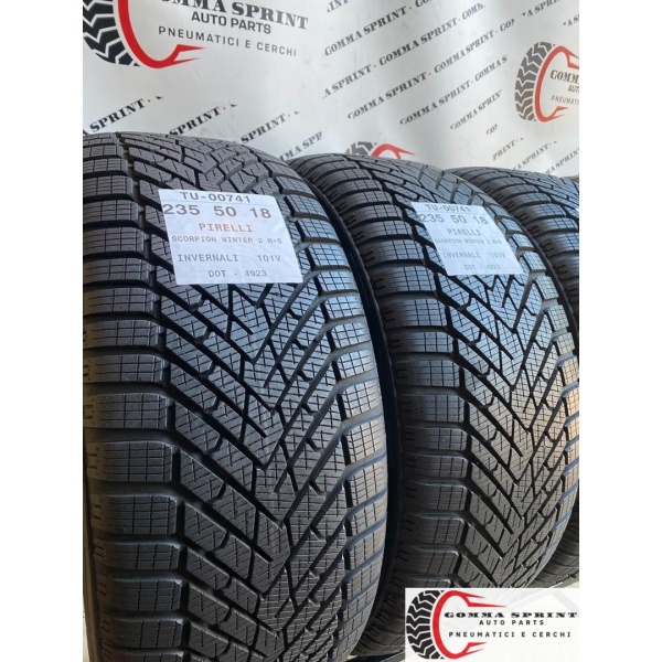 4 PNEUMATICI 235/50 R18 PIRELLI INVERNALI DEMO - immagine 6