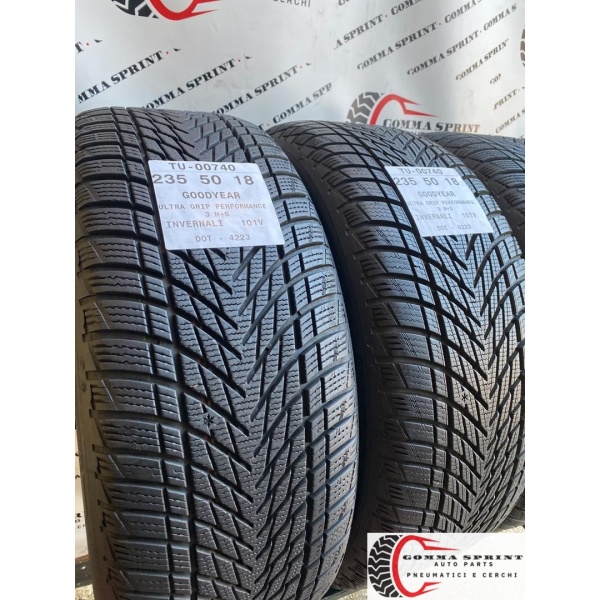 4 PNEUMATICI 235/50 R18 GOODYEAR INVERNALI DEMO - immagine 6