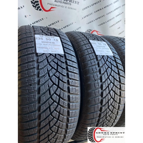 4 PNEUMATICI 235/50 R18 GOODYEAR INVERNALI DEMO - immagine 6