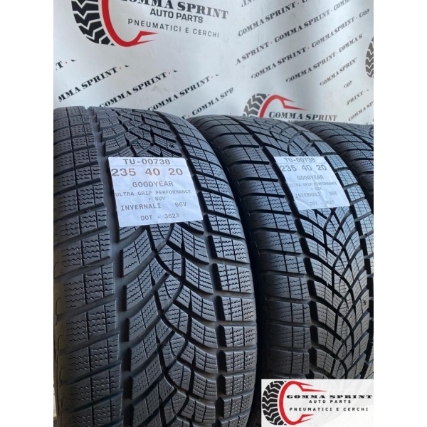 4 PNEUMATICI 235/40 R20 GOODYEAR INVERNALI KM0 - immagine 6