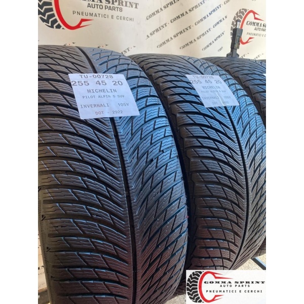 4 PNEUMATICI 255/45 R20 MICHELIN INVERNALI - immagine 7