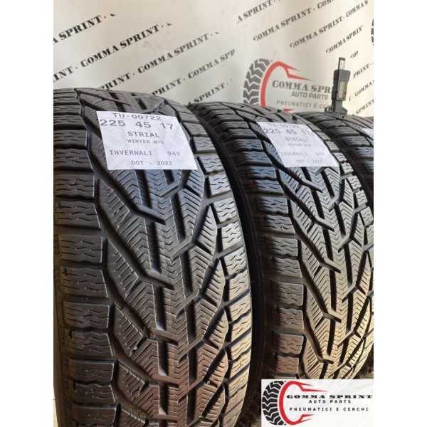4 PNEUMATICI 225/45 R17 STRIAL INVERNALI - immagine 7