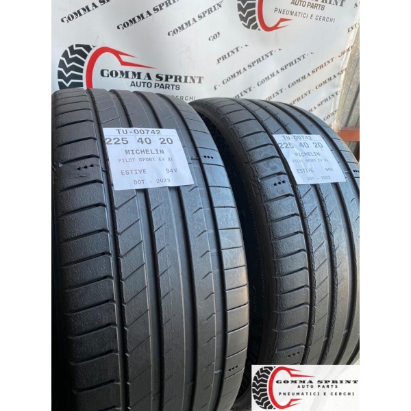 4 PNEUMATICI 225/40 R20 MICHELIN ESTIVE 70% - immagine 7