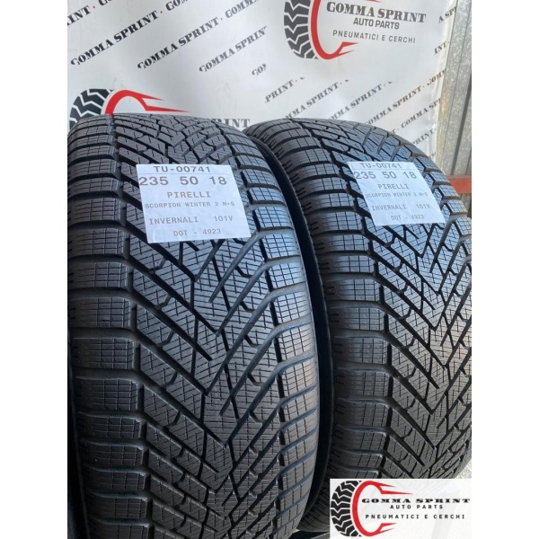 4 PNEUMATICI 235/50 R18 PIRELLI INVERNALI DEMO - immagine 7