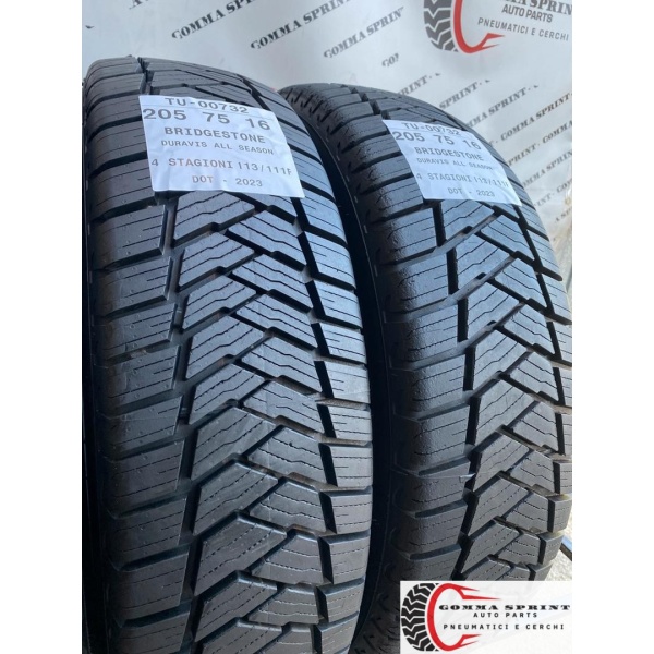 4 PNEUMATICI 205/75 R16C 4 STAGIONI DEMO - immagine 7