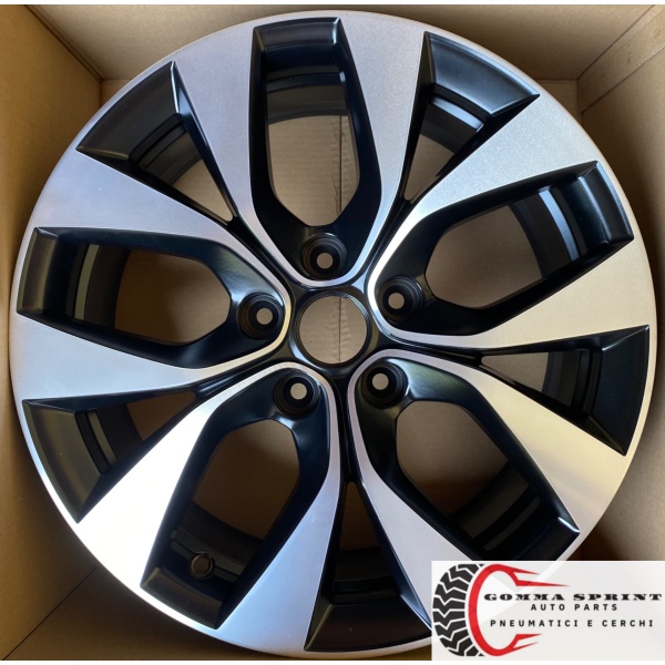4 CERCHI IN LEGA ORIGINALI RAGGIO 17 RENAULT NEW CAPTUR - immagine 7