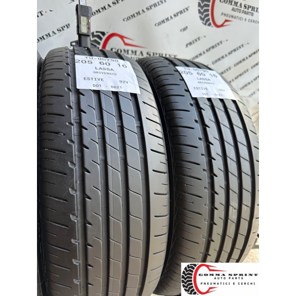 4 PNEUMATICI 205/60 R16 LASSA ESTIVE - immagine 8