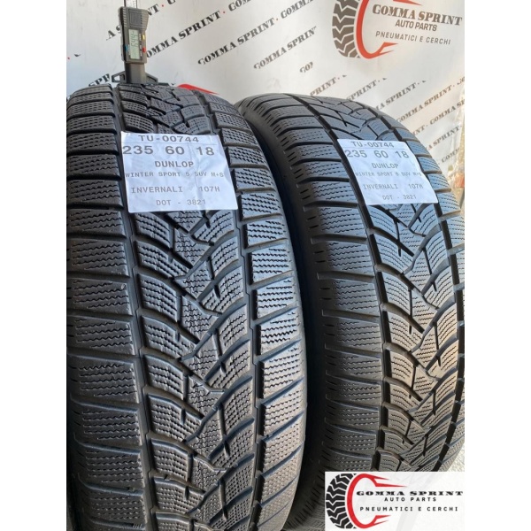4 PNEUMATICI 235/60 R18 DUNLOP INVERNALI - immagine 8