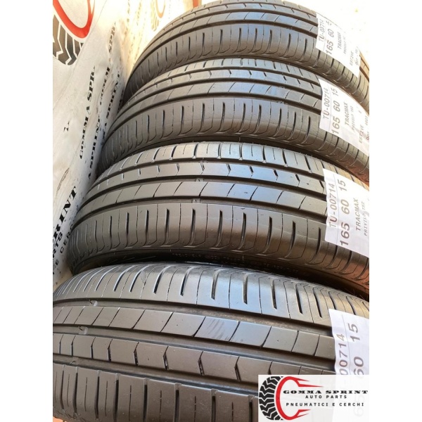 4 PNEUMATICI 165/60 R15 TRACMAX ESTIVE - immagine 9