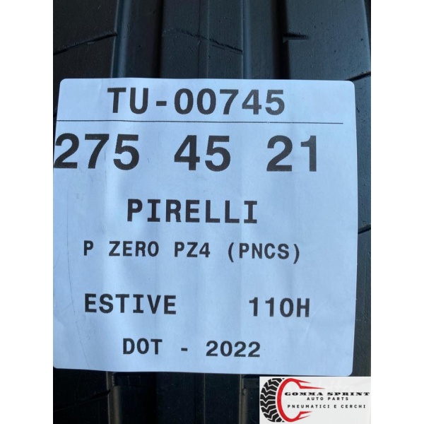 4 PNEUMATICI 275/45 R21 PIRELLI ESTIVE 70% - immagine 9
