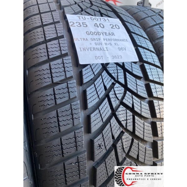 4 PNEUMATICI 235/40 R20 GOODYEAR INVERNALI 95% - immagine 9