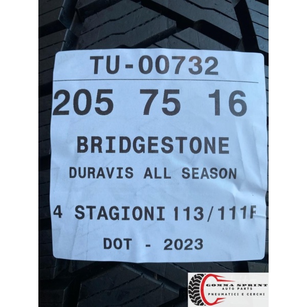 4 PNEUMATICI 205/75 R16C 4 STAGIONI DEMO - immagine 9