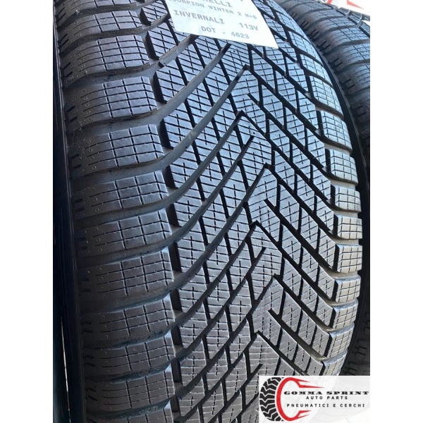 4 PNEUMATICI 285/45 R21 PIRELLI INVERNALI 90% - immagine 9