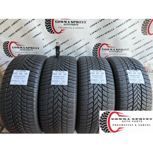 4 PNEUMATICI 245/45 R18 BRIDGESTONE INVERNALI 80%
