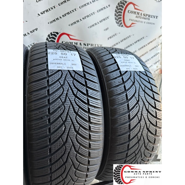 4 PNEUMATICI 225/50 R17 CEAT INVERNALI SEMINUOVE - immagine 7