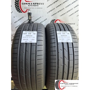 2 PNEUMATICI 225/55 R18 HANKOOK ESTIVE 75%