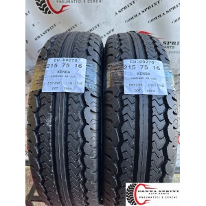 2 PNEUMATICI NUOVI 215/75 R16C KENDA ESTIVE