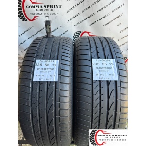 2 PNEUMATICI 235/55 R19 BRIDGESTONE ESTIVE