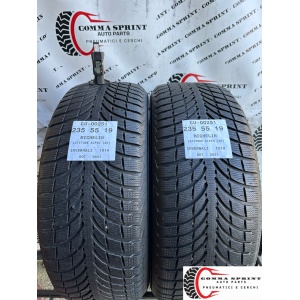 2 PNEUMATICI 235/55 R19 MICHELIN INVERNALI 70%