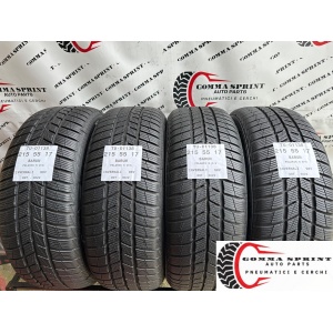 4 PNEUMATICI 215/55 R17 BARUM INVERNALI SEMINUOVE