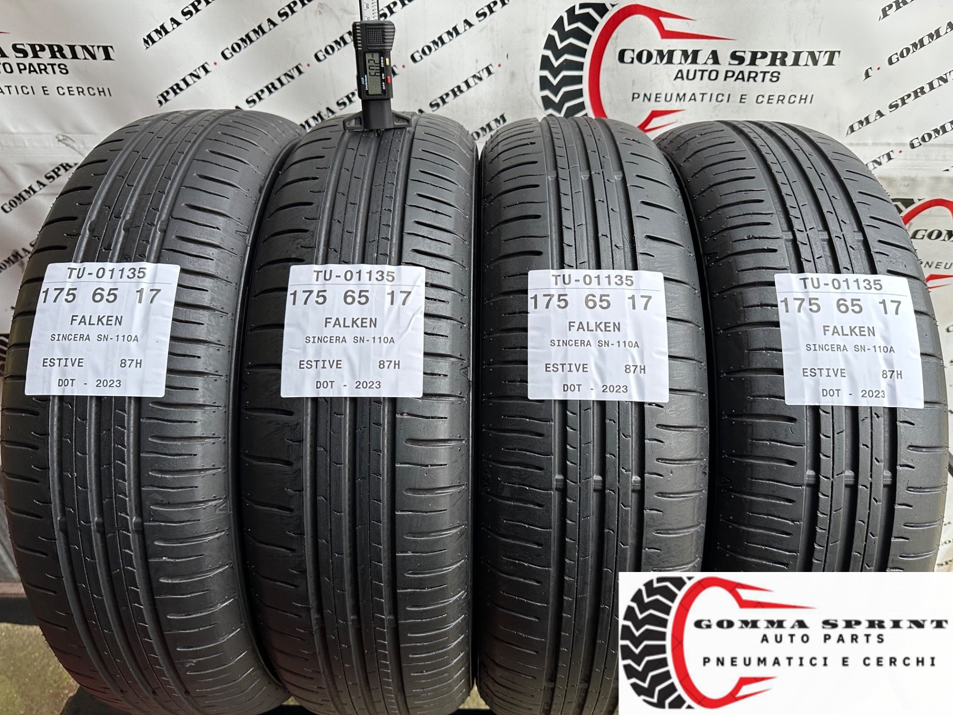 4 PNEUMATICI 175/65 R17 FALKEN ESTIVE | Gomma Sprint