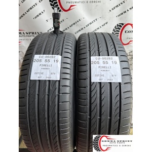 2 PNEUMATICI 205/55 R19 PIRELLI ESTIVE