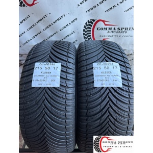 2 PNEUMATICI 215/50 R17 KLEBER 4 STAGIONI KM0