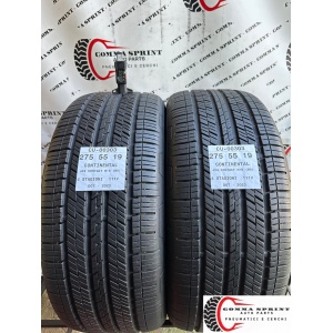 2 PNEUMATICI 275/55 R19 CONTINENTAL 4 STAGIONI 95%