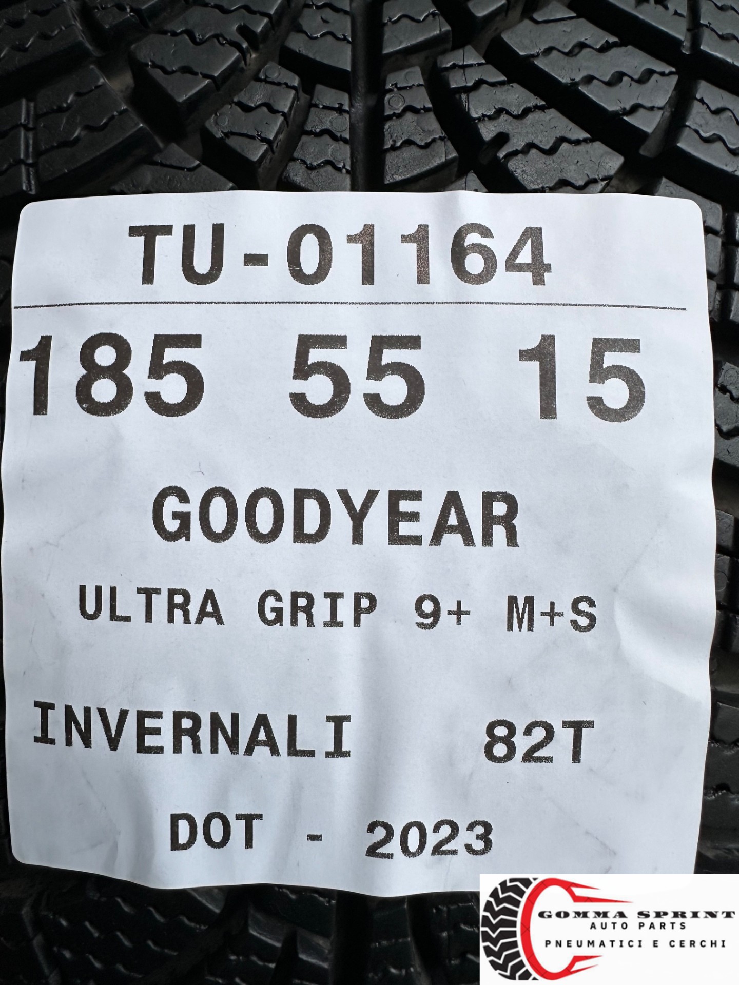 4 PNEUMATICI 185/55 R15 GOODYEAR INVERNALI 95% - immagine 10