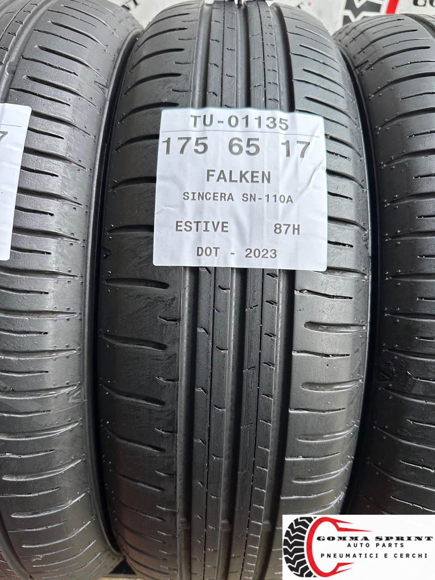 4 PNEUMATICI 175/65 R17 FALKEN ESTIVE | Gomma Sprint