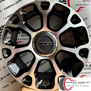 4 CERCHI IN LEGA ORIGINALI RAGGIO 17 FIAT 500L (PARI AL NUOVO)