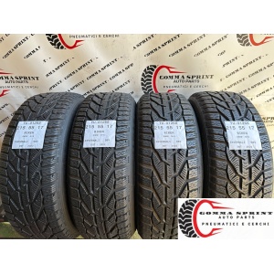 4 PNEUMATICI 215/55 R17 RIKEN INVERNALI SEMINUOVE