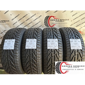 4 PNEUMATICI 205/55 R16 RIKEN INVERNALI SEMINUOVE