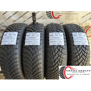 4 PNEUMATICI 165/70 R14 HANKOOK INVERNALI