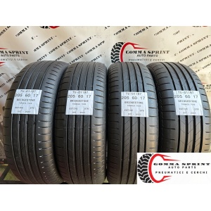 4 PNEUMATICI 205/60 R17 BRIDGESTONE ESTIVE KM0
