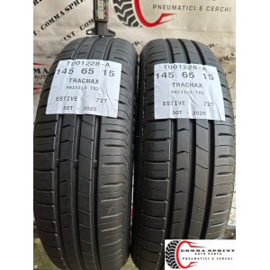 2 PNEUMATICI 145/65 R15 TRACMAX ESTIVE 85%