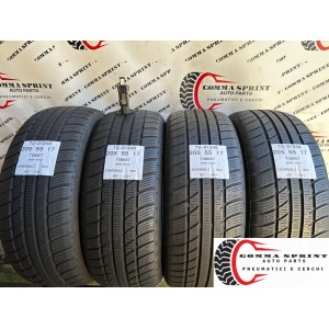 4 PNEUMATICI 205/55 R17 TOMKET INVERNALI