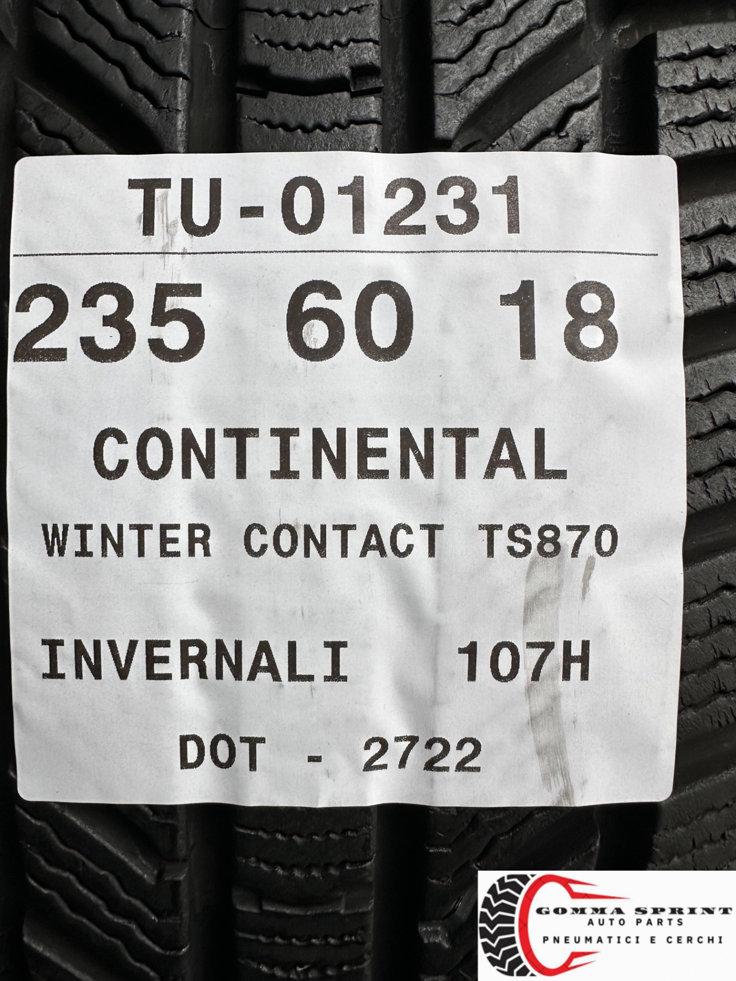 4 PNEUMATICI 235/60 R18 CONTINENTAL 80% - immagine 10