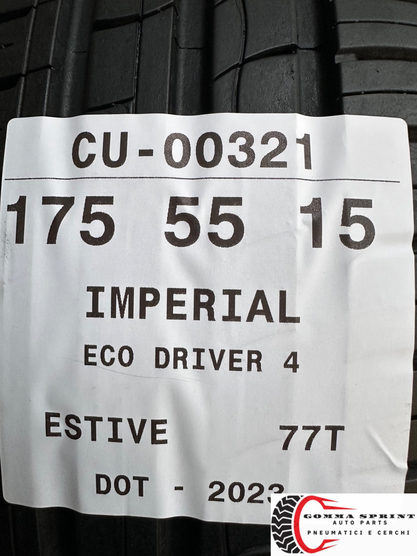 2 PNEUMATICI 175/55 R15 IMPERIAL ESTIVE 90% - immagine 4