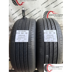 2 PNEUMATICI 215/50 R18 GOODYEAR ESTIVE 75%