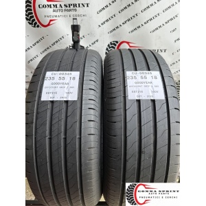 2 PNEUMATICI 235/55 R18 GOODYEAR ESTIVE SEMINUOVE