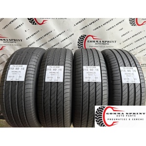 4 PNEUMATICI 215/60 R16 MICHELIN ESTIVE SEMINUOVE