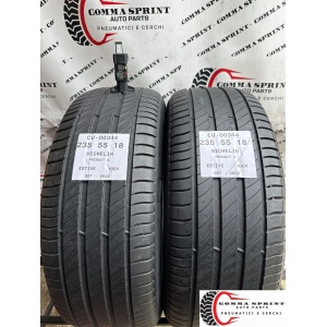 2 PNEUMATICI 235/55 R18 MICHELIN ESTIVE 70%