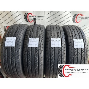 4 PNEUMATICI 255/70 R18 BRIDGESTONE ESTIVE 80%
