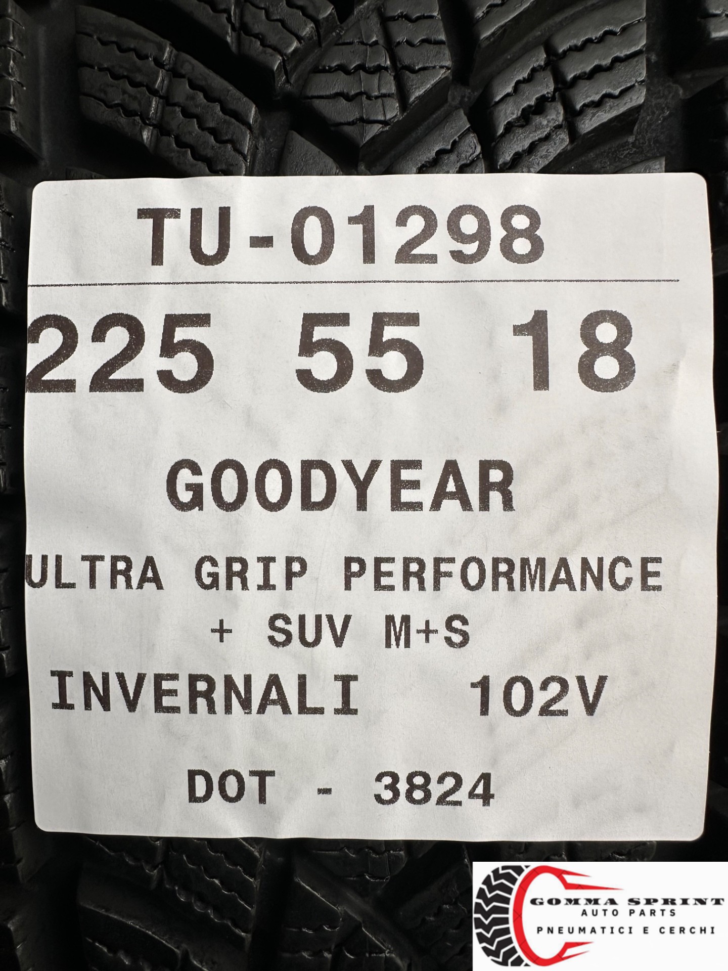 4 PNEUMATICI 225/55 R18 GOODYEAR INVERNALI - immagine 11