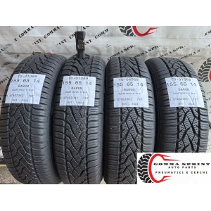 4 PNEUMATICI 155/65 R14 BARUM 4 STAGIONI
