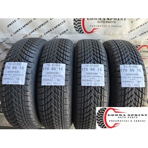 4 PNEUMATICI 175/65 R15 GOODYEAR INVERNALI 95%